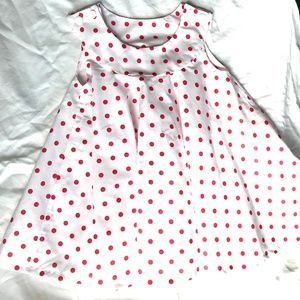 Polka Dot Dress & Bloomers Size 3T
